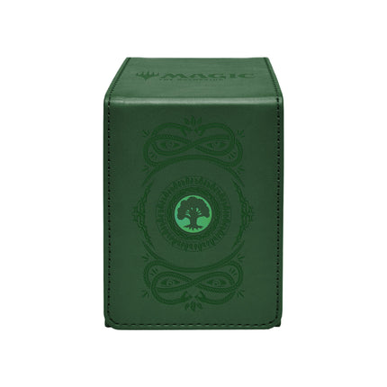 Mana 7 Forest Alcove Flip Deck Box for Magic: The Gathering