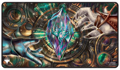 Dominaria United Stylized Planeswalker Symbol Stitched Playmat