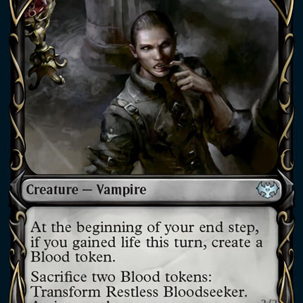 Restless Bloodseeker // Bloodsoaked Reveler (Showcase) [Innistrad: Crimson Vow]