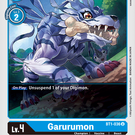 Garurumon [BT1-036] [Release Special Booster Ver.1.0]