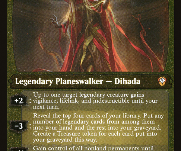 Dihada, Binder of Wills (Showcase Display Commander) [Dominaria United –  Dark Fox TCG