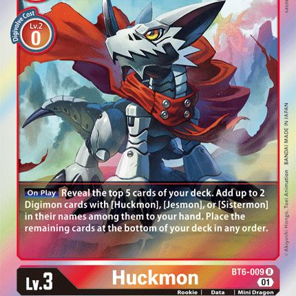 Huckmon [BT6-009] [Double Diamond]