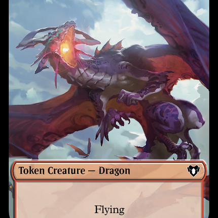 Dragon Token (21) [Commander Masters Tokens]