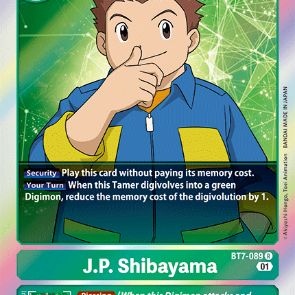 J.P. Shibayama [BT7-089] [Next Adventure]