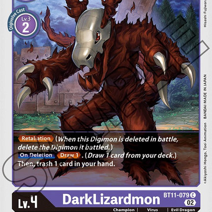 DarkLizardmon [BT11-079] [Dimensional Phase]