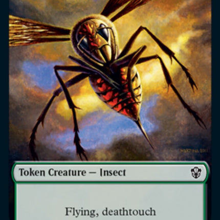Beast (011) // Insect Token [Commander 2021 Tokens]