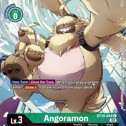 Angoramon [BT10-044] (Alternate Art) [Xros Encounter]