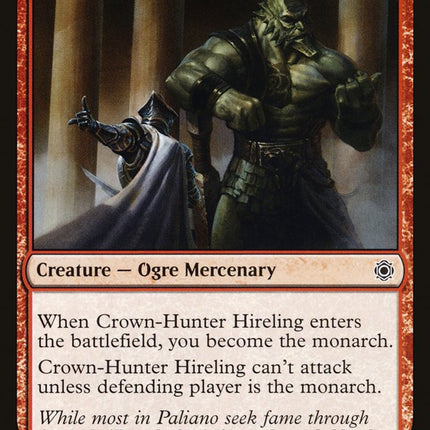 Crown-Hunter Hireling [Conspiracy: Take the Crown]