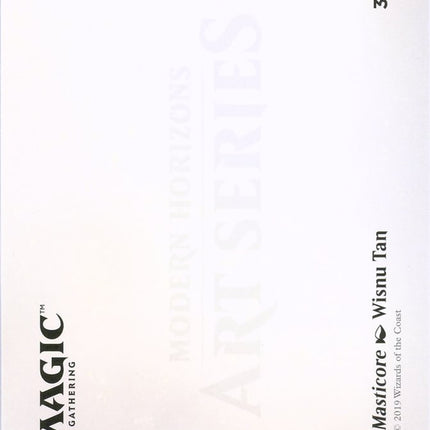 Lesser Masticore // Lesser Masticore (Borderless) [Modern Horizons Art Series]