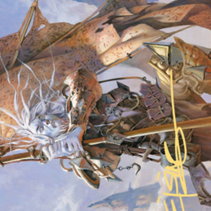 Sea Gate Banneret Art Card (Gold-Stamped Signature) [Zendikar Rising Art Series]