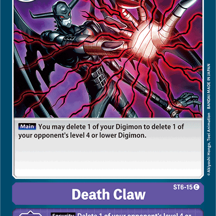 Death Claw [ST6-15] [Starter Deck: Venomous Violet]