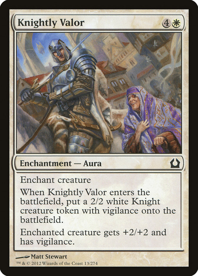Knightly Valor [Return to Ravnica]