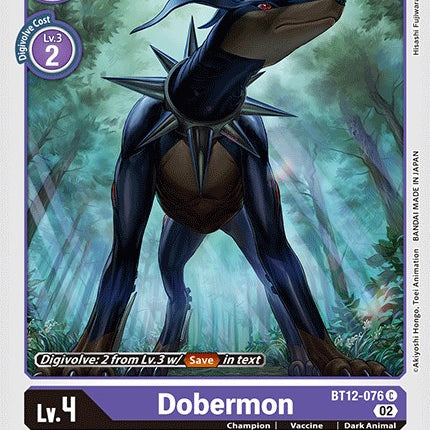 Dobermon [BT12-076] [Across Time]