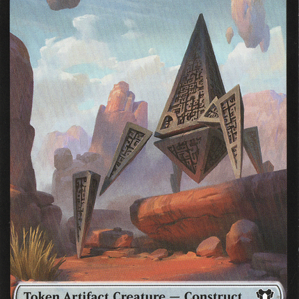 Thopter // Construct (0074) Double-Sided Token [Commander Masters Tokens]