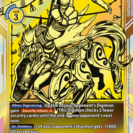 Kentaurosmon [BT3-043] (Alternate Art) [Release Special Booster Ver.1.0]