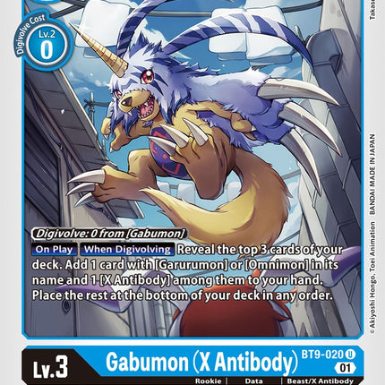 Gabumon (X Antibody) [BT9-020] [X Record]
