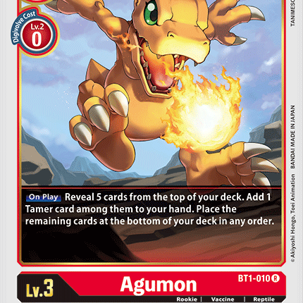 Agumon [BT1-010] [Release Special Booster Ver.1.0]