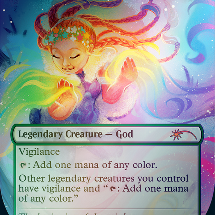 Esika, God of the Tree // The Prismatic Bridge (Borderless) [Secret Lair Drop] Foil