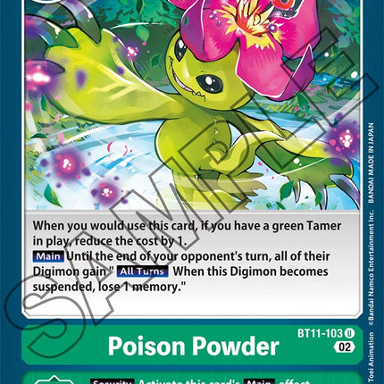 Poison Powder [BT11-103] [Dimensional Phase]