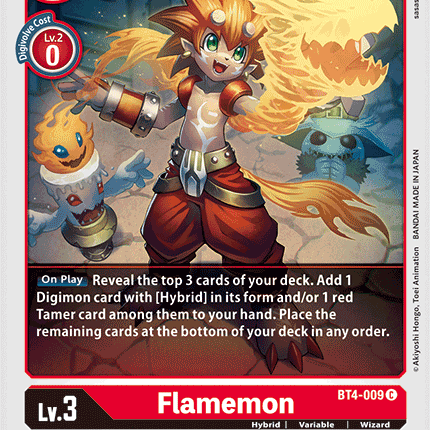 Flamemon [BT4-009] [Great Legend]