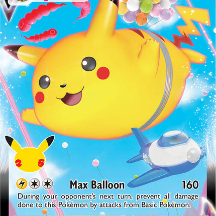 Flying Pikachu VMAX (007/025) [Celebrations: 25th Anniversary]