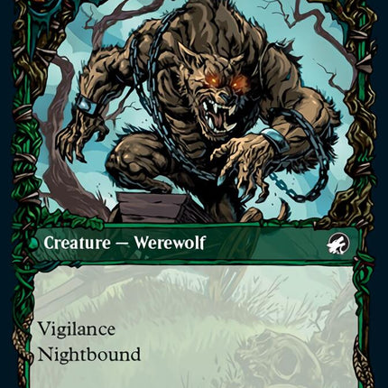 Tireless Hauler // Dire-Strain Brawler (Showcase) [Innistrad: Midnight Hunt]