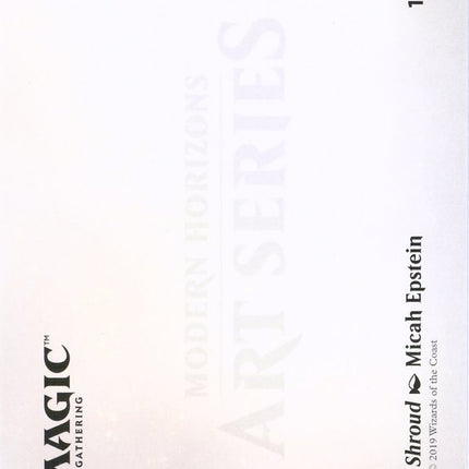 Smoke Shroud // Smoke Shroud (Borderless) [Modern Horizons Art Series]