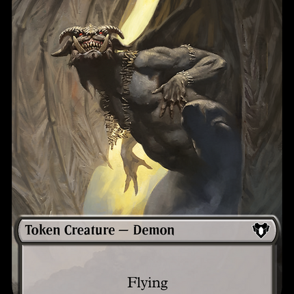 Demon Token [Commander Masters Tokens]