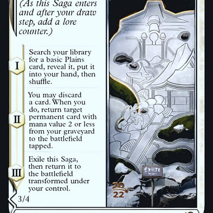 The Restoration of Eiganjo // Architect of Restoration [Kamigawa: Neon Dynasty Promos] Prerelease Foil