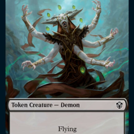 Demon // Fungus Beast Token [Commander 2021 Tokens]