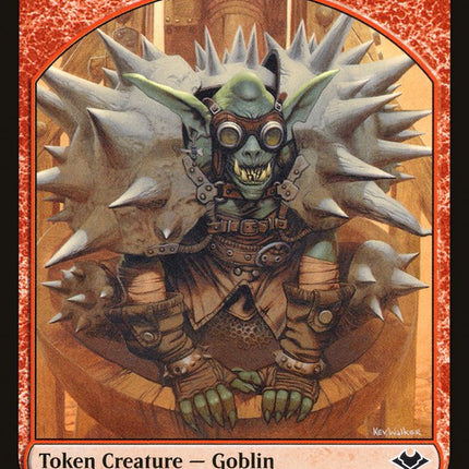 Goblin (010) // Golem (018) Double-sided Token [Modern Horizons Tokens]