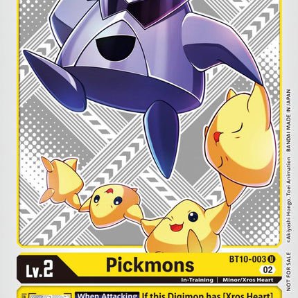 Pickmons [BT10-003] (Winner Pack Dimensional Phase) [Xros Encounter Promos]
