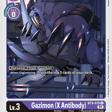 Gazimon (X Antibody) [BT9-070] [X Record]