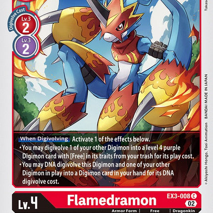 Flamedramon [EX3-008] [Draconic Roar]