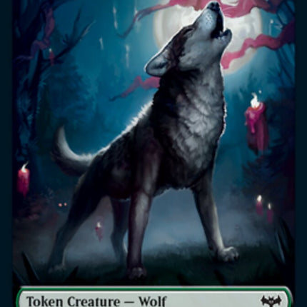 Wolf Token (014) [Innistrad: Crimson Vow Tokens]