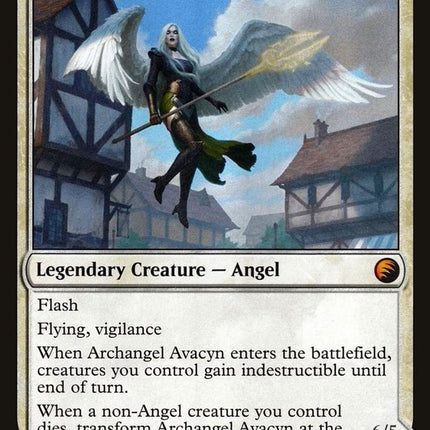 Archangel Avacyn // Avacyn, the Purifier (Double Faced Transform) [From the Vault: Transform] Foil