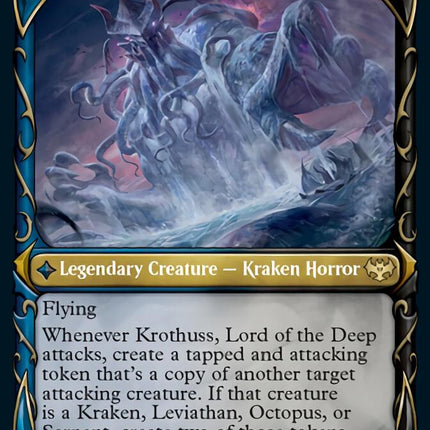 Runo Stromkirk // Krothuss, Lord of the Deep (Showcase) [Innistrad: Crimson Vow]