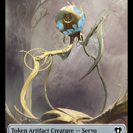 Soldier // Servo Double-Sided Token [Commander Masters Tokens]