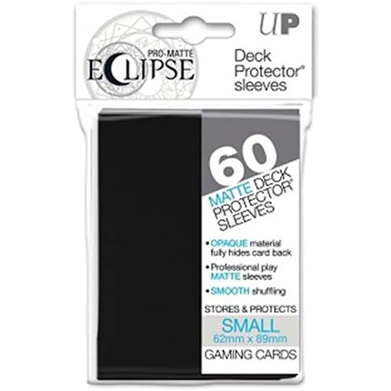 Ultra Pro Eclipse Small-Sized Matte 60 Ct. Black Sleeves