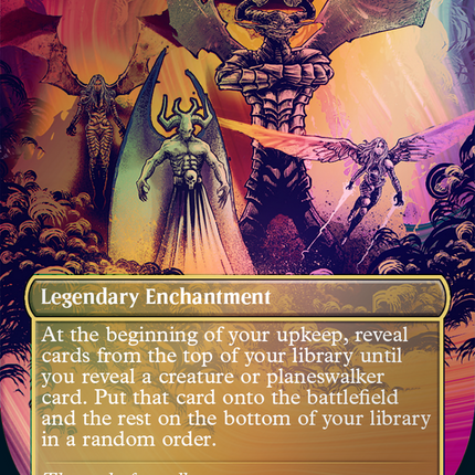 Esika, God of the Tree // The Prismatic Bridge (Borderless) [Secret Lair Drop] Foil