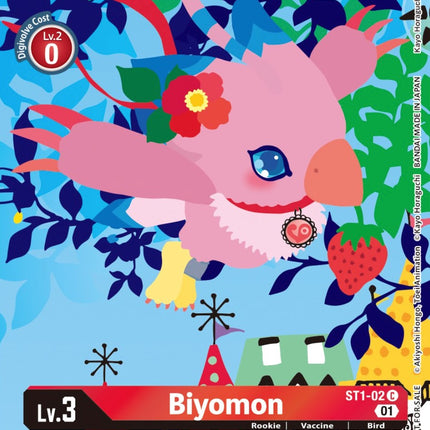 Biyomon [ST1-02] (Tamer's Card Set 2 Floral Fun) [Starter Deck: Gaia Red Promos]