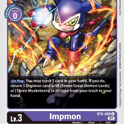 Impmon [BT6-068] [Double Diamond]