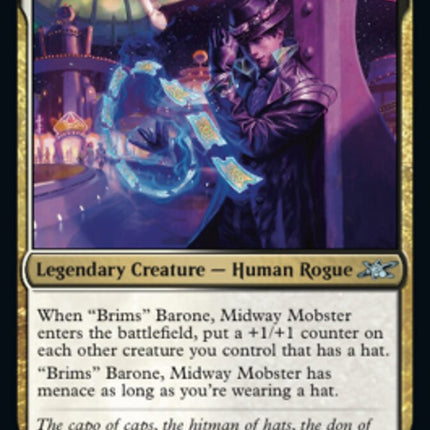 "Brims" Barone, Midway Mobster [Unfinity] Foil