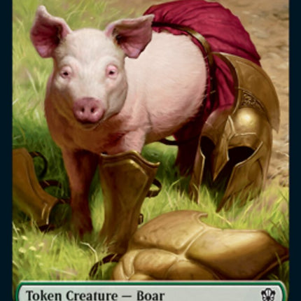 Hydra // Boar Token [Commander 2021 Tokens]