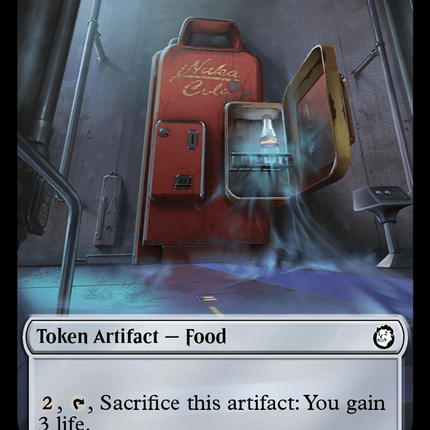 Food (0014) // Soldier (0004) Double-Sided Token [Fallout Tokens]