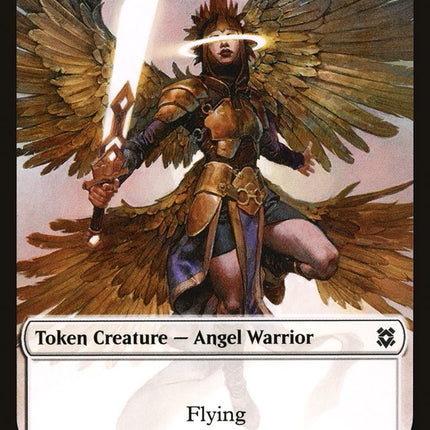 Angel Warrior Token [Zendikar Rising Tokens]