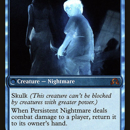 Startled Awake // Persistent Nightmare (Double Faced Transform) [Shadows over Innistrad Promos] Prerelease Foil