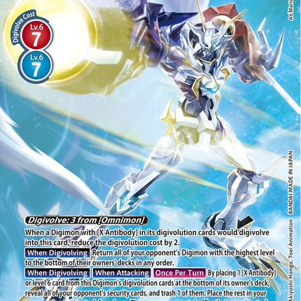 Omnimon (X Antibody) [BT10-086] (Alternate Art) [Xros Encounter]