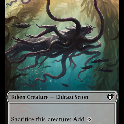 Eldrazi Scion // Spider Double-Sided Token [Commander Masters Tokens]