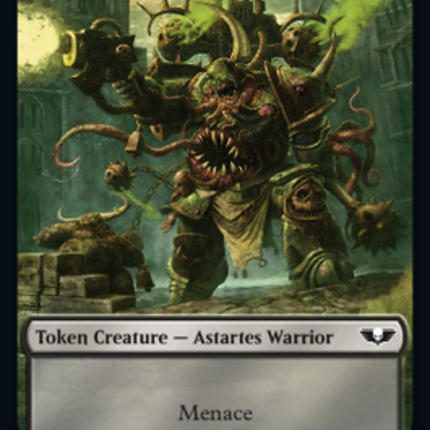 Astartes Warrior // Plaguebearer of Nurgle [Universes Beyond: Warhammer 40,000 Tokens]